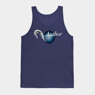 Author Blue Tank Top